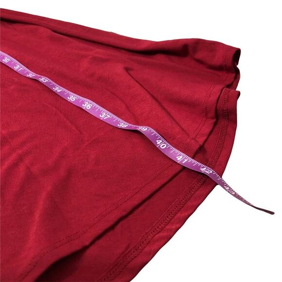 LuLaRoe Fit & Flare Dress  XL Red   Polyester Spandex - Picture 8 of 10